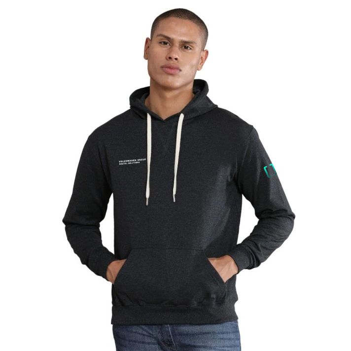 Greys&Blues Goodie Hoodie Plain-Charcoal Grey  