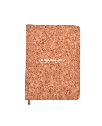 Eco Notes Eco friendly Notebook- Natural Cork- A5- 196 Pages