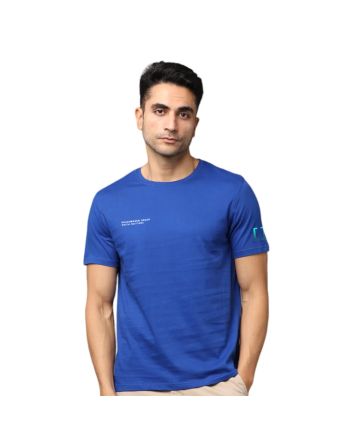 Greys&Blues Pima Round neck T-Shirt-Royal Blue