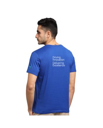 Greys&Blues Pima Round neck T-Shirt-Royal Blue
