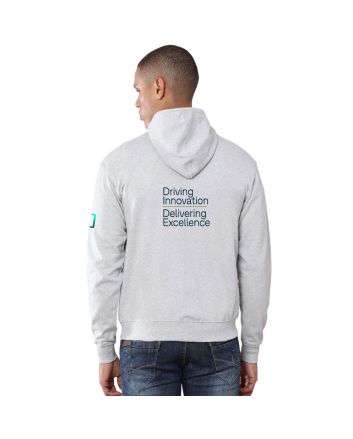 Greys&Blues Rocky Hoodie with Zip- Grey