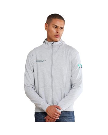 Greys&Blues Rocky Hoodie with Zip- Grey