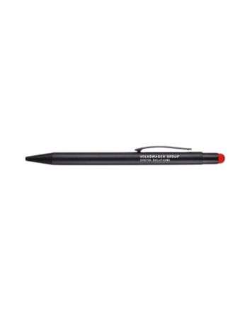 Lumi Metal Pen- Black with Red