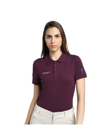 VeroModa Jacquard Polo- Wine